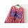 Clothing Flower Printing Loose Casual Dress With Bow